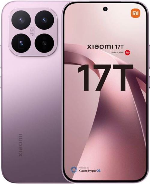 Xiaomi 17T 5G (512GB/Violet) uden abonnement